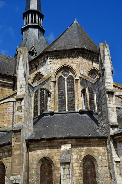 Les Andelys France June 2021 Saint Sauveur Church Petit Andely — 图库照片