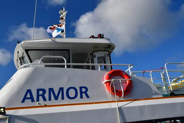 Combrit Francia Mayo 2021 Crucero Turístico Por Río Odet —  Fotos de Stock