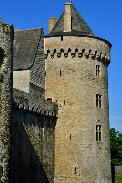 Sarzeau França Junho 2021 Castelo Suscinio Construído Século Xiii Pelos — Fotografia de Stock