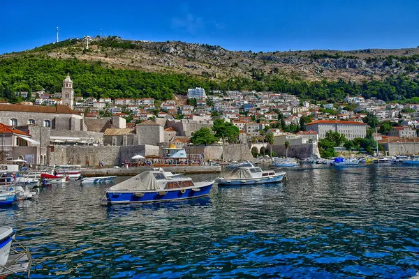 Dubrovnik Kroatië September 2021 Pittoreske Oude Stad — Stockfoto