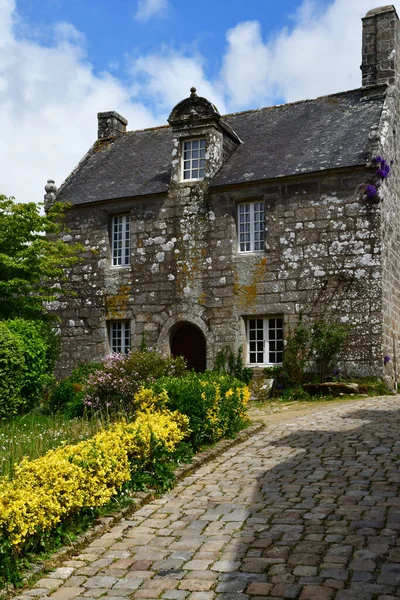 Locronan Frankreich Mai 2021 Das Malerische Alte Dorf — Stockfoto