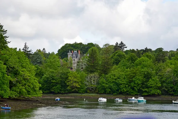 Finistere Frankrike Maj 2021 Vacker Kryssning Mellan Benodet Och Quimper — Stockfoto