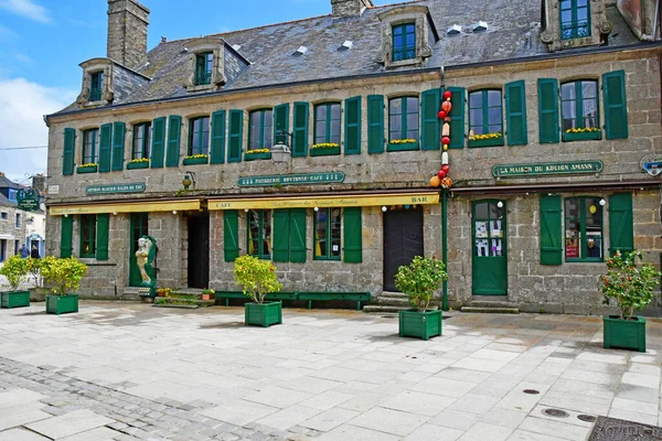 Concarneau Francja Maja 2021 Malownicze Stare Miasto — Zdjęcie stockowe