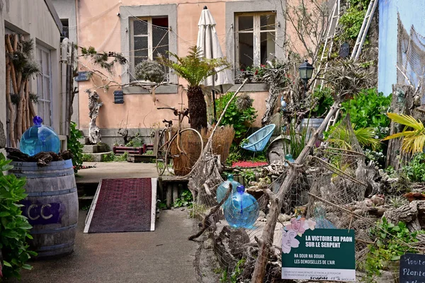 Concarneau Frankrike Maj 2021 Den Pittoreska Gamla Staden — Stockfoto