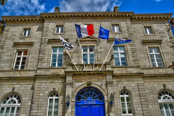 Quimper France May 2021 City Hall Picturesque Old City Centre — Stock Photo, Image