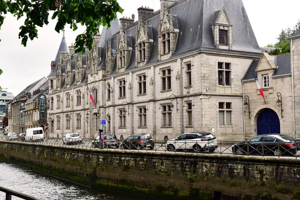 Quimper France May 2021 Prefecture Old City Centre — Stock Photo, Image