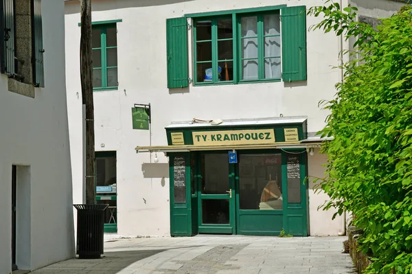 Concarneau França Maio 2021 Pitoresca Cidade Velha — Fotografia de Stock