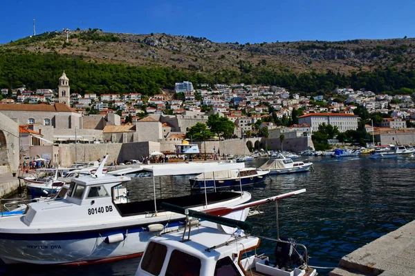 Dubrovnik Croatia September 2021 Picturesque Old City — 스톡 사진