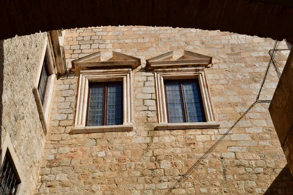Dubrovnik Croatia September 2021 Gothic Rector Palace Cultural History Museum — 스톡 사진