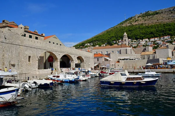 Dubrovnik Kroatië September 2021 Pittoreske Oude Stad — Stockfoto