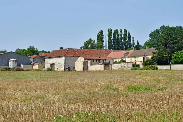 Arthies Frankreich Juli 2021 Das Malerische Dorf Sommer — Stockfoto