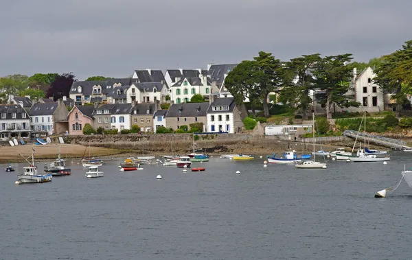 Combrit Sainte Marine Frankrijk Mei 2021 Het Uitzicht Stad Vanuit — Stockfoto