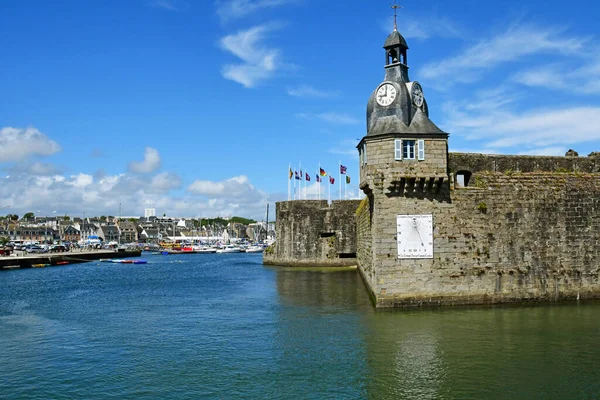 Concarneau França Maio 2021 Pitoresca Cidade Velha — Fotografia de Stock