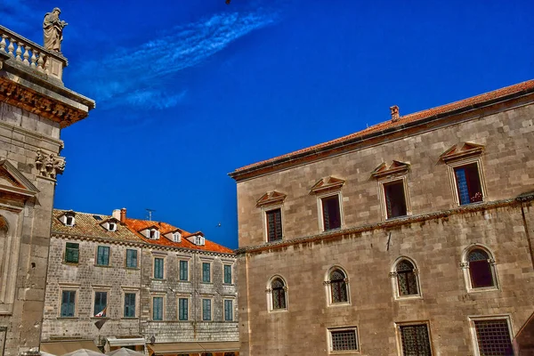 Dubrownik Chorwacja Wrzesień 2021 Malownicze Stare Miasto — Zdjęcie stockowe