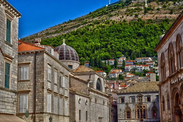 Dubrovnik Croácia Setembro 2021 Pitoresca Cidade Velha — Fotografia de Stock