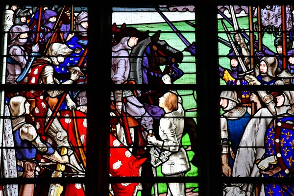 Locronan Francia Mayo 2021 Iglesia San Ronan — Foto de Stock