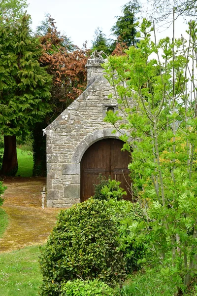 Locronan France Mai 2021 Vieux Village Pittoresque — Photo