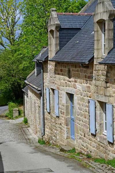 Locronan Francia Mayo 2021 Pintoresco Pueblo Antiguo — Foto de Stock