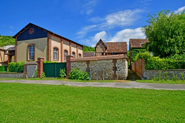 Les Andelys Francia Junio 2021 Ribera Del Sena — Foto de Stock