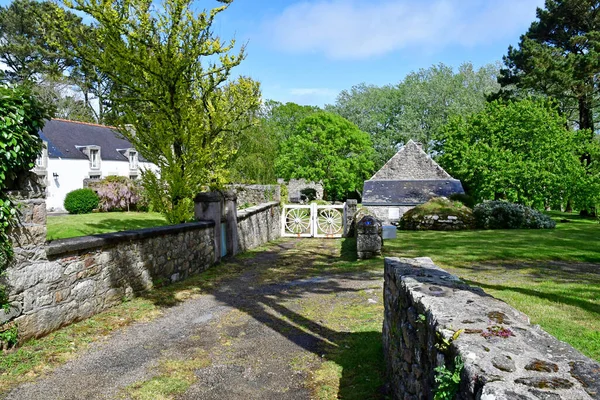 Primelin France May 2021 Picturesque Village — 图库照片