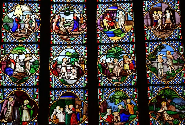 Quimper Frankreich Mai 2021 Die Kathedrale Saint Corentin — Stockfoto
