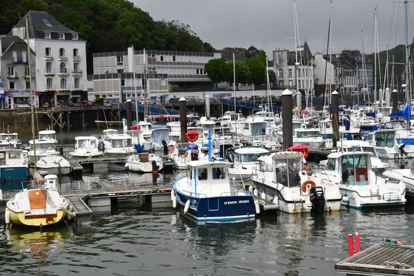 Audierne France Mai 2021 Bateau Dans Port — Photo