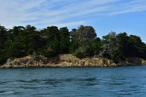 França Junho 2021 Ile Longue Morbihan Gulf — Fotografia de Stock