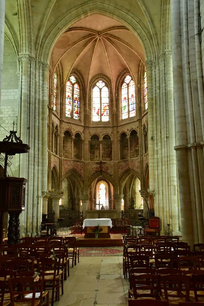 Les Andelys France June 2021 Saint Sauveur Church Petit Andely — Stock Photo, Image