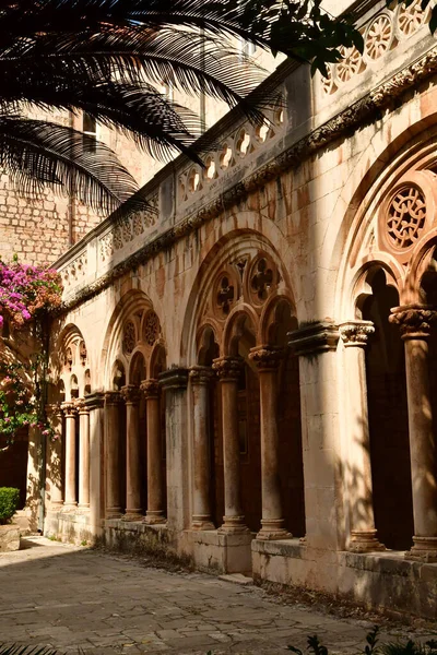 Dubrovnik Croatie Septembre 2021 Pittoresque Musée Monastère Dominicain — Photo