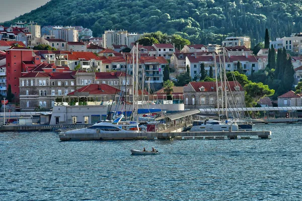 Dubrovnik Croacia Septiembre 2021 Nuevo Puerto — Foto de Stock
