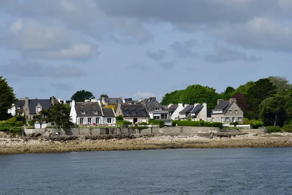 Combrit Francia Mayo 2021 Crucero Turístico Por Río Odet — Foto de Stock