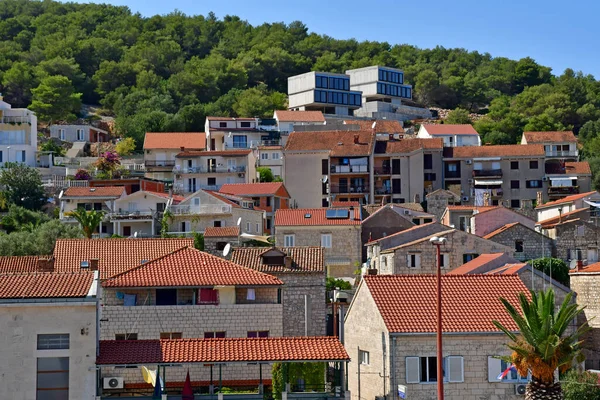 Vis Kroatien September 2021 Die Malerische Altstadt — Stockfoto