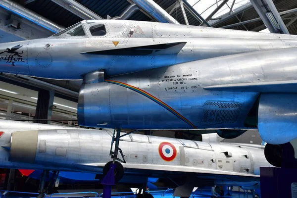 Bourget Francie Červenec 2021 Nord Aviation Griffon Vzdušném Kosmickém Muzeu — Stock fotografie
