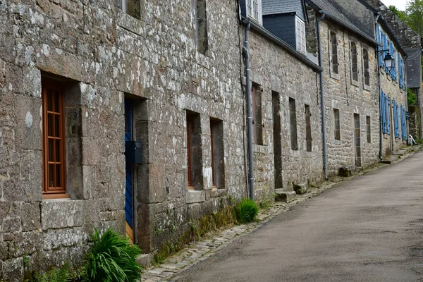 Locronan France Mai 2021 Vieux Village Pittoresque — Photo