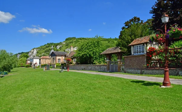 Les Andelys France Juin 2021 Bord Seine — Photo