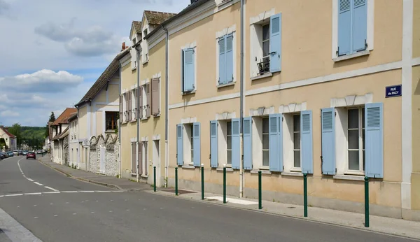 Chaussee Ivry Frankrijk Juni 2021 Het Pittoreske Dorpje — Stockfoto