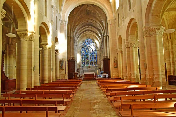 Gournay Bray Francja Października 2021 Kolegialny Kościół Hildeverta — Zdjęcie stockowe