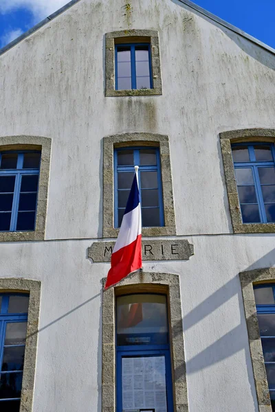 Plovan Γαλλία Μαΐου 2021 Δημαρχείο — Φωτογραφία Αρχείου