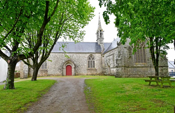 Plozevet Frankrike Maj 2021 Treenitiska Kyrkan — Stockfoto