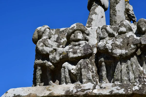 Saint Jean Trolimon França Maio 2021 Igreja Tronoen — Fotografia de Stock