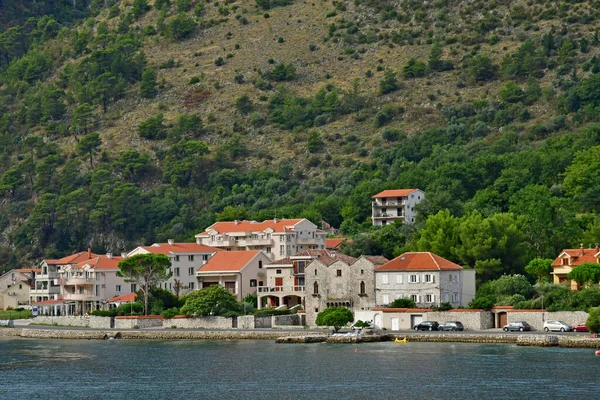 Kotor Montenegro September 2021 Die Bucht Von Kotor — Stockfoto