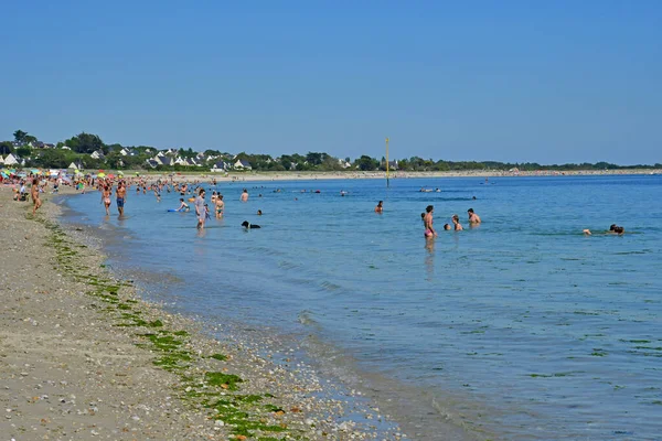 Sarzeau Frankrike Juni 2021 Stranden Suscinio — Stockfoto