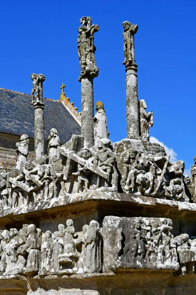 Saint Jean Trolimon Francja Maja 2021 Kościół Tronoen — Zdjęcie stockowe