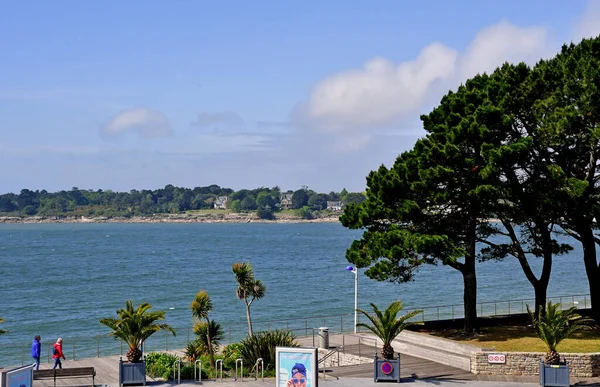 Combrit Sainte Marine France Mai 2021 Vue Sur Combrit Depuis — Photo