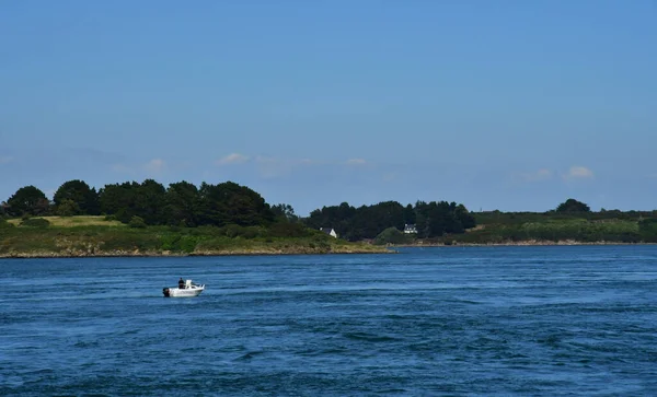 França Junho 2021 Pequeno Cruzeiro Golfo Morbihan — Fotografia de Stock