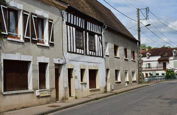 Ivry Bataille França Junho 2021 Pitoresca Aldeia — Fotografia de Stock