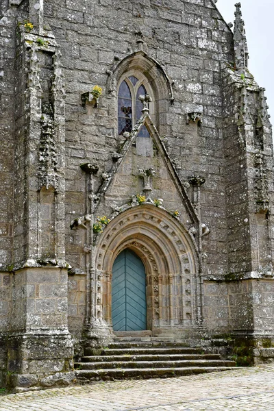 Locronan France Mai 2021 Église Saint Ronan — Photo