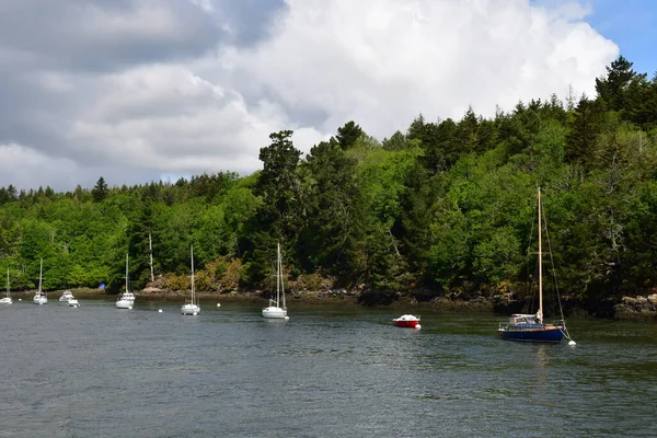 Finistere Frankrijk Mei 2021 Een Prachtige Cruise Tussen Benodet Quimper — Stockfoto