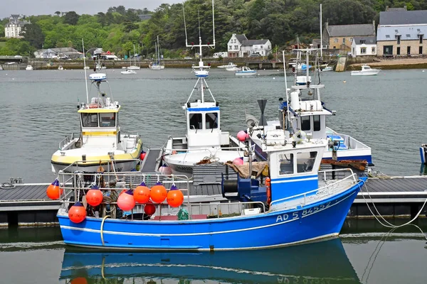 Audierne France Mai 2021 Bateau Dans Port — Photo