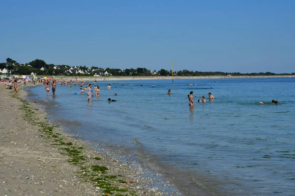 Sarzeau Frankrike Juni 2021 Stranden Suscinio — Stockfoto